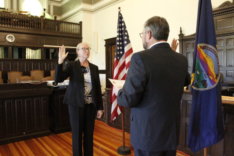 New Douglas County Commissioner Karen Willey sworn in | News, Sports ...